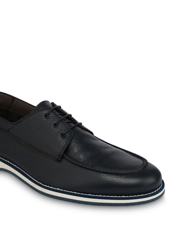 Pollini Derby In Vitello Green Field Blu Spedizione Gratuita