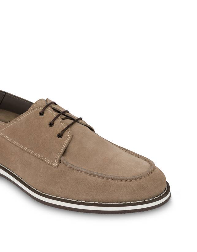 Pollini Derby In Crosta Green Field Beige Pezzi Unici
