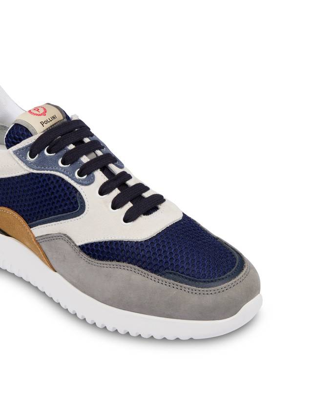 Pollini Sneakers Multicolor B-side Blu/grafite/navy/bianco/azzurro/mais In Vendita
