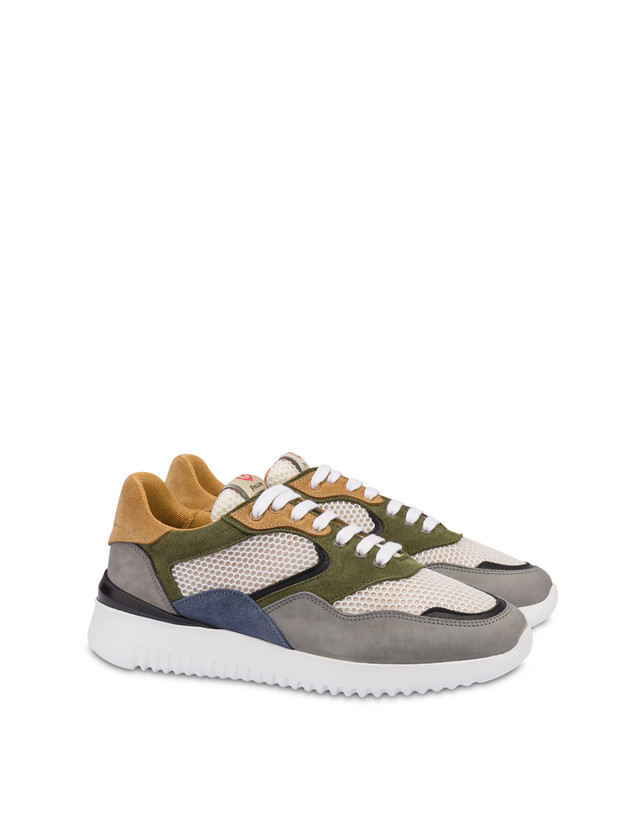 Pollini Sneakers Multicolor B-side Bianco/grafite/nero/militare/mais/azzurro Shopping Online