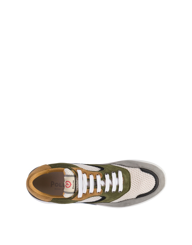 Pollini Sneakers Multicolor B-side Bianco/grafite/nero/militare/mais/azzurro Shopping Online