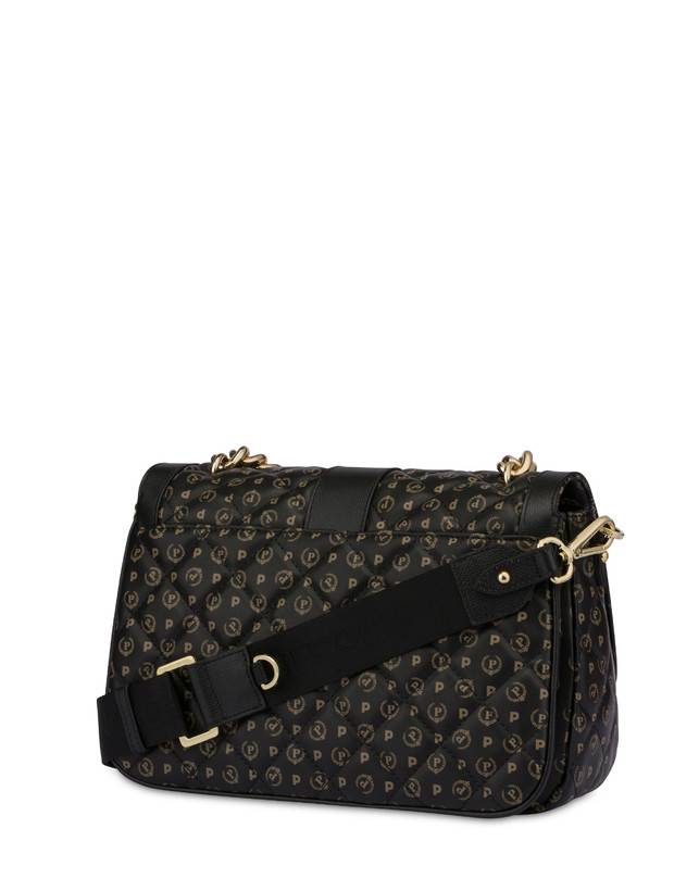 Pollini Borsa A Spalla Heritage Matelassé Nero/nero Saldi