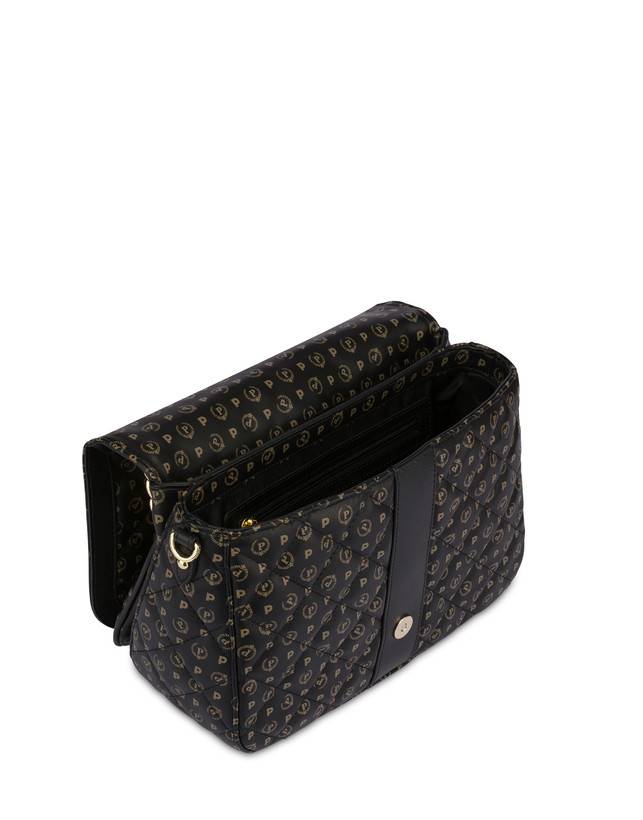 Pollini Borsa A Spalla Heritage Matelassé Nero/nero Saldi