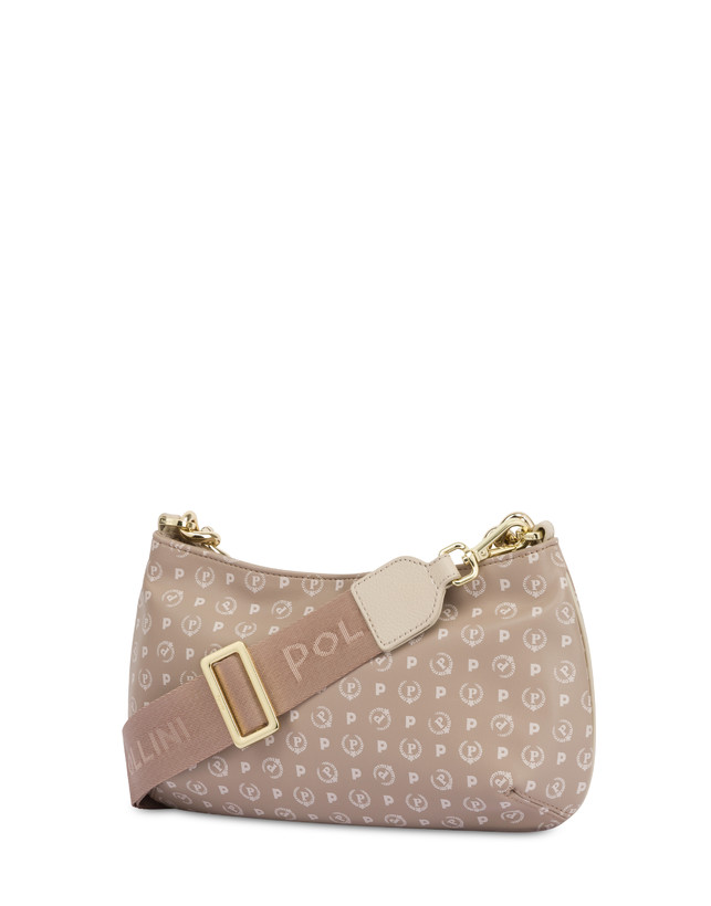 Pollini Borsa A Tracolla Con Catena Heritage Soft Touch Beige/avorio Offerta esclusiva