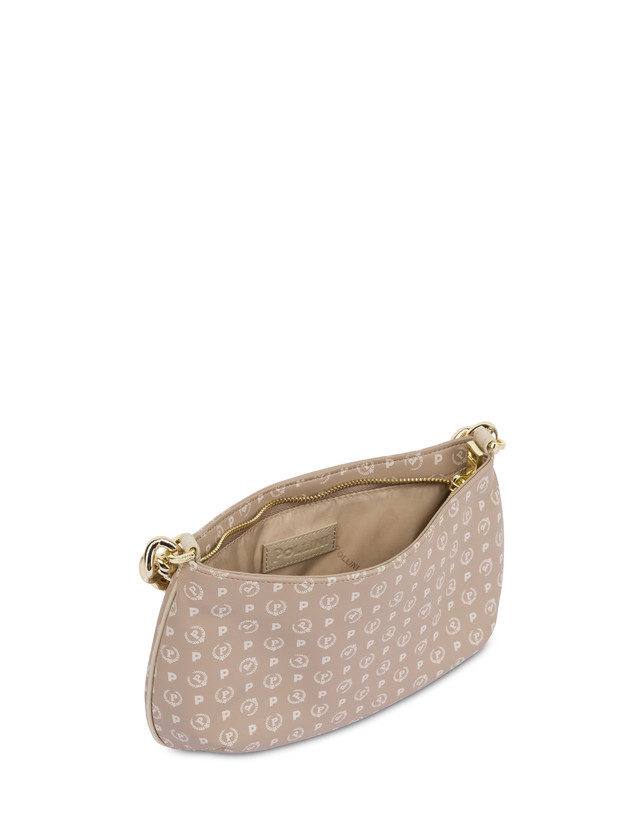 Pollini Borsa A Tracolla Con Catena Heritage Soft Touch Beige/avorio Offerta esclusiva