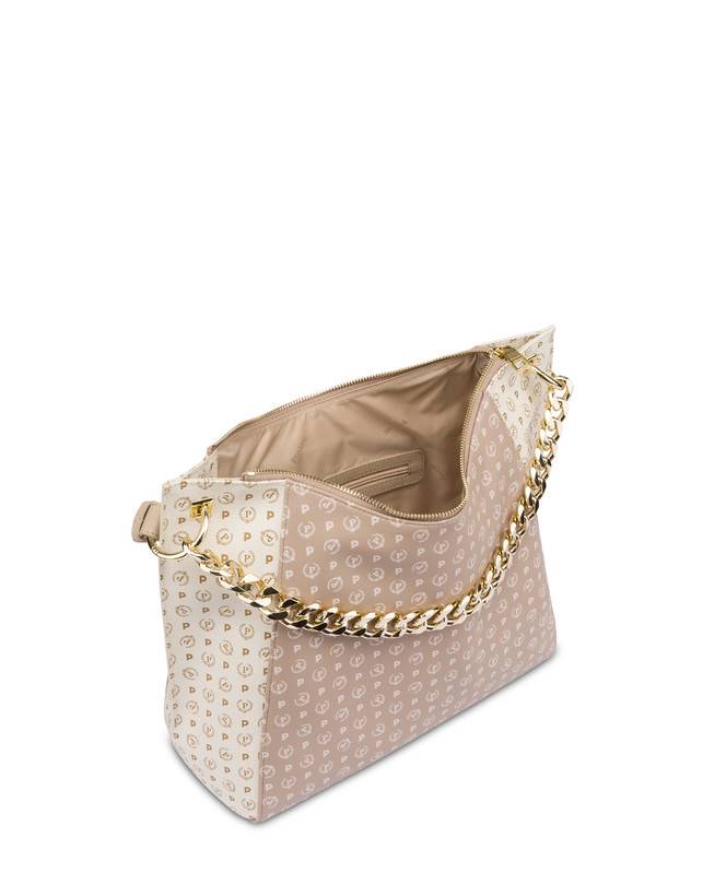 Pollini Tote Bag In Pvc Heritage Soft Touch Avorio/beige/ghiaccio Black Friday