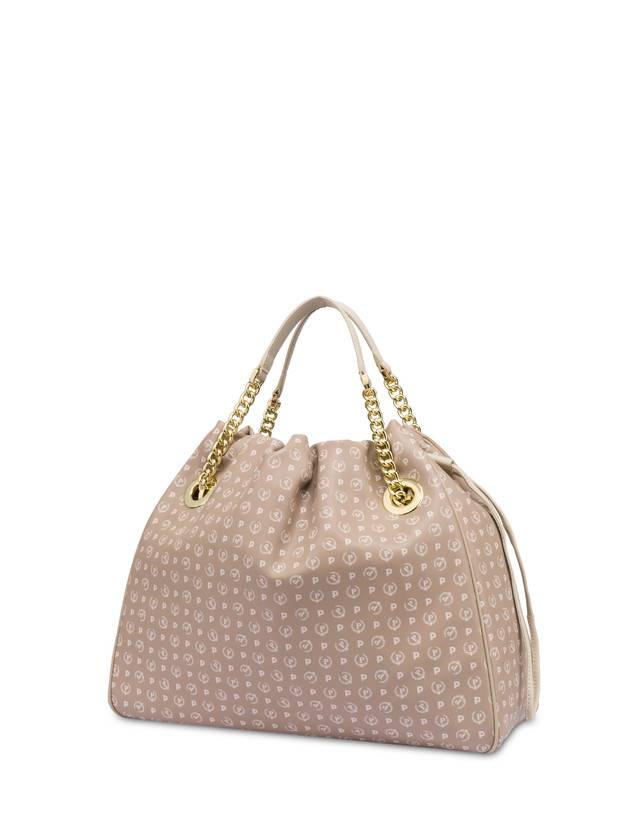 Pollini Borsa A Secchiello In Pvc Heritage Soft Touch Beige/avorio Offerta natalizia