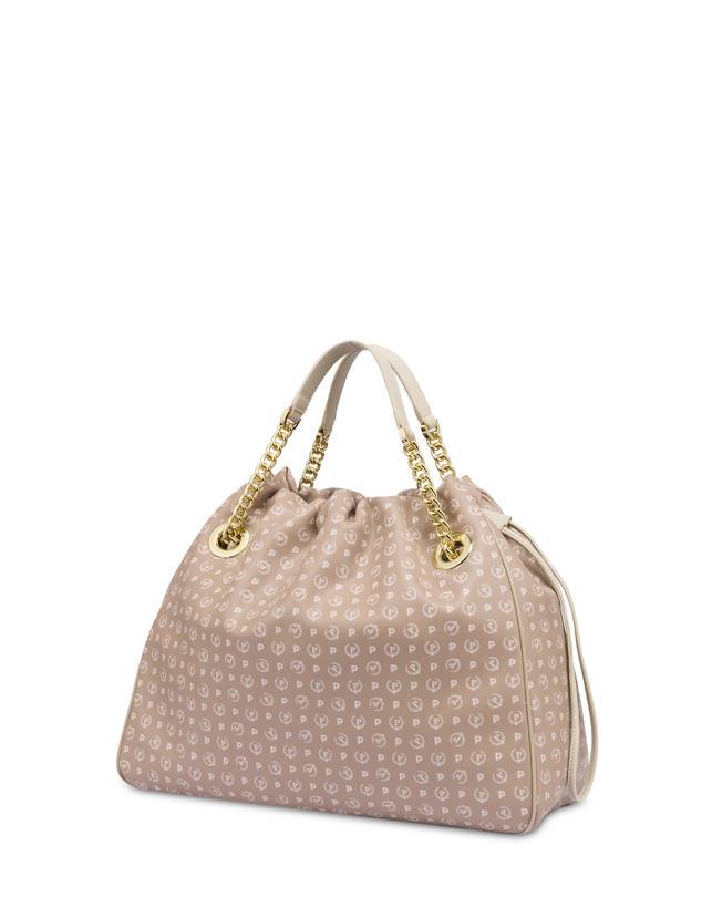 Pollini Borsa A Secchiello In Pvc Heritage Soft Touch Beige/avorio Offerta natalizia