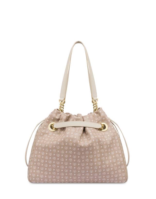 Pollini Borsa A Secchiello In Pvc Heritage Soft Touch Beige/avorio Offerta natalizia