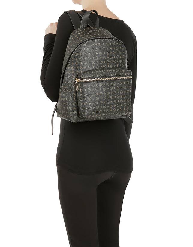 Pollini Zaino Heritage Logo Classic Nero/nero Qualità Garantita