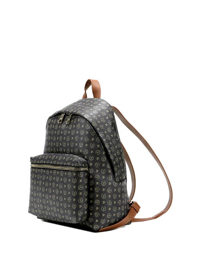 Pollini Zaino Heritage Logo Classic Nero/marrone Offerte esclusive