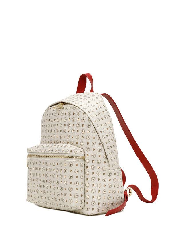 Pollini Zaino Heritage Logo Classic Avorio/lacca Bestseller