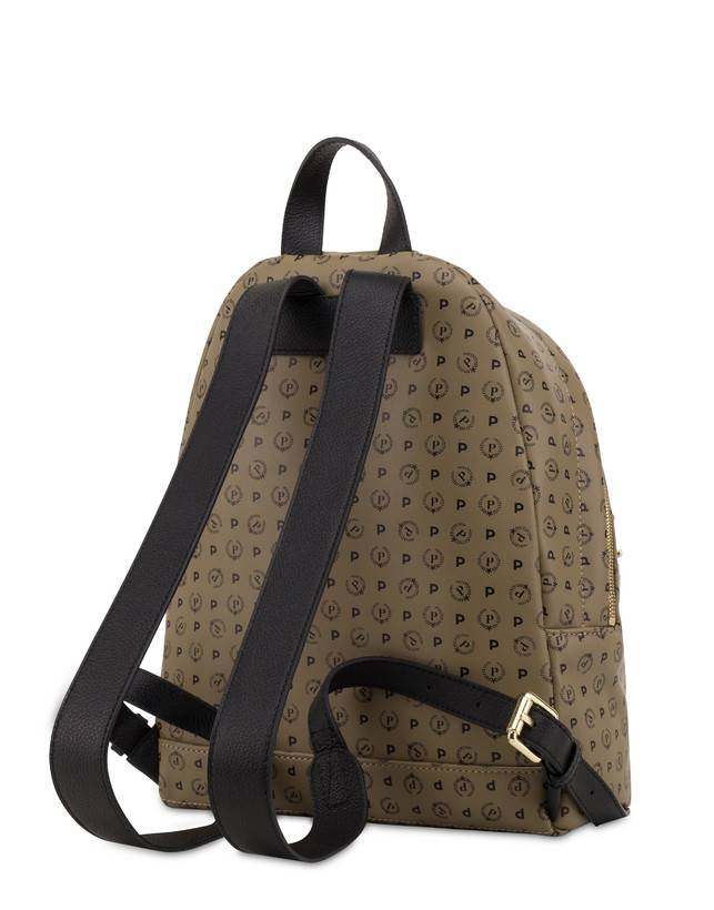 Pollini Zaino Heritage Soft Touch Taupe/nero Comprane uno, ottenene uno gratis