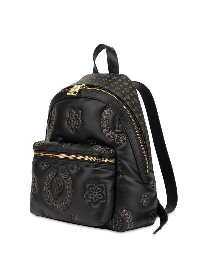 Pollini Zaino Puffy Heritage Nero/nero/nero Offerte speciali