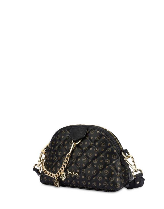 Pollini Borsa A Tracolla Heritage Matelassé Nero/nero Rilascio limitato