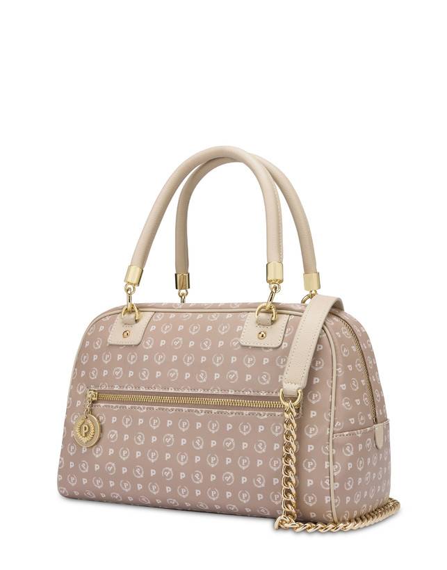 Pollini Borsa Doppio Manico Heritage Soft Touch Beige/avorio Sostegno trimestrale