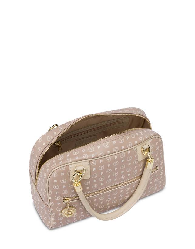 Pollini Borsa Doppio Manico Heritage Soft Touch Beige/avorio Sostegno trimestrale