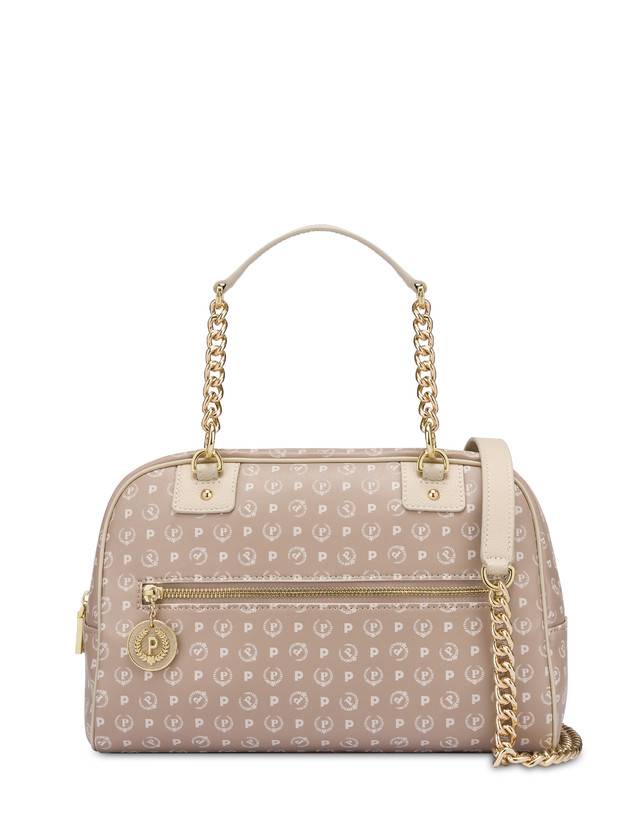 Pollini Borsa Doppio Manico Heritage Soft Touch Beige/avorio Sostegno trimestrale