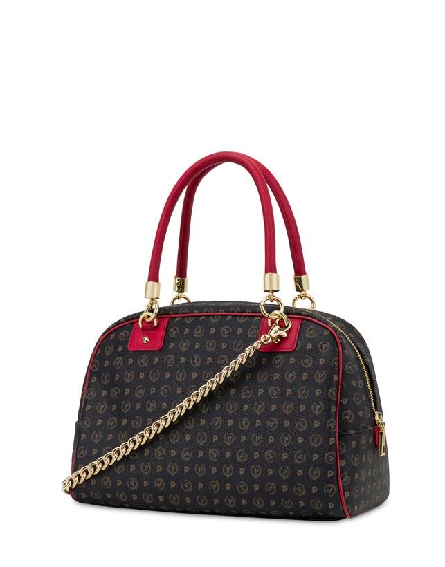 Pollini Bowling Bag Heritage Logo Classic Nero/lacca Fino al 55% di sconto