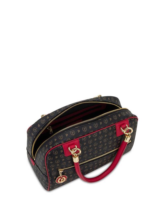 Pollini Bowling Bag Heritage Logo Classic Nero/lacca Fino al 55% di sconto