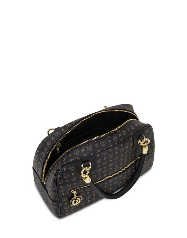 Pollini Bowling Bag Heritage Logo Classic Nero/nero Discount Store per i nuovi prodotti