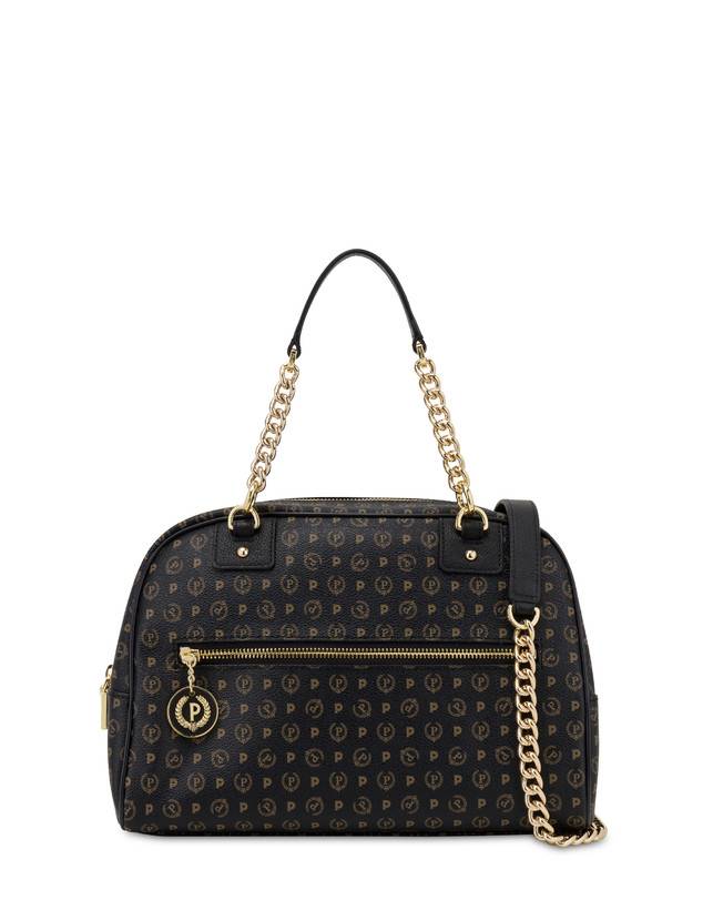 Pollini Bowling Bag Heritage Logo Classic Nero/nero Discount Store per i nuovi prodotti