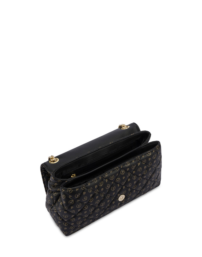 Pollini Borsa A Spalla Heritage Matelassé Nero/nero Limitato a 3 giorni