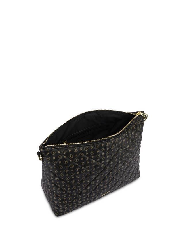 Pollini Borsa Hobo Heritage Matelassé Nero/nero Italy