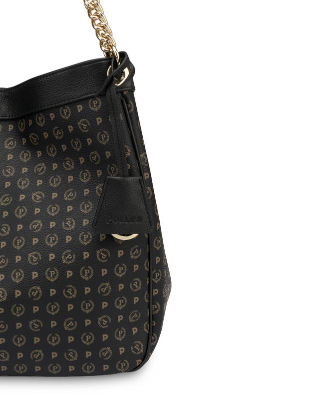 Pollini Borsa A Spalla Nero/nero Qualità