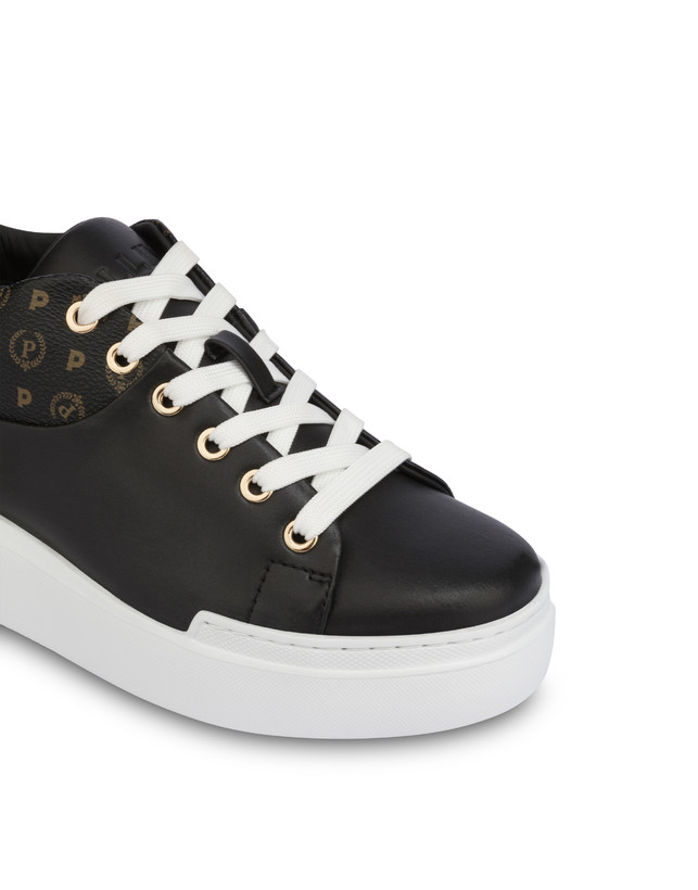 Pollini Sneakers Carrie Heritage Nero/nero/fucile Shopping Online