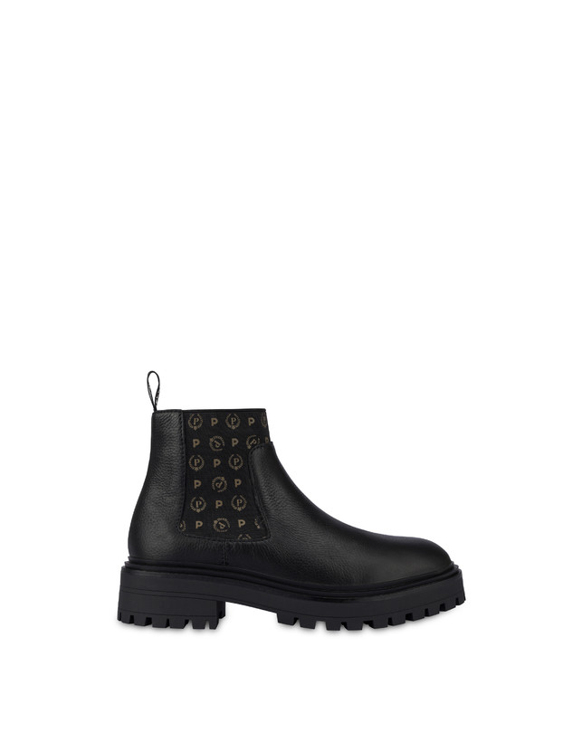 Pollini Beatles In Vitello Logo Heritage Nero/nero Novità