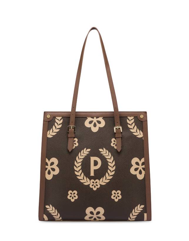Pollini Tote Bag Day-si! Heritage Crema/marrone/marrone Online