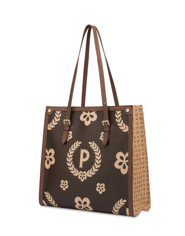 Pollini Tote Bag Day-si! Heritage Crema/marrone/marrone Online