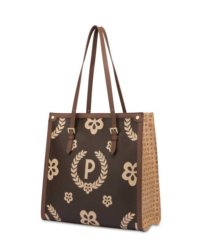 Pollini Tote Bag Day-si! Heritage Crema/marrone/marrone Online