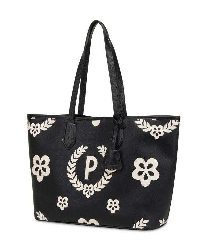 Pollini Shopping Bag Day-si! Heritage Nero/nero/nero Vendita Economica