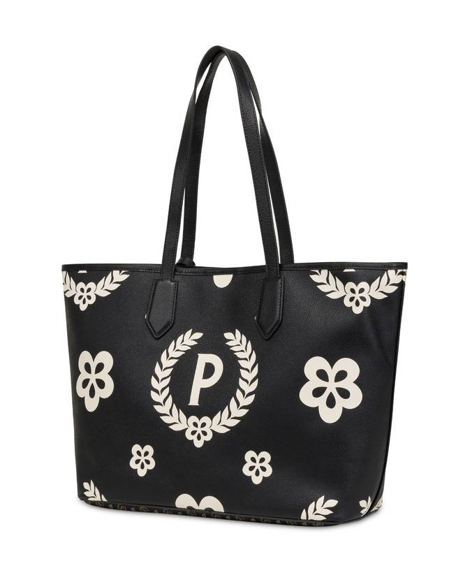 Pollini Shopping Bag Day-si! Heritage Nero/nero/nero Vendita Economica