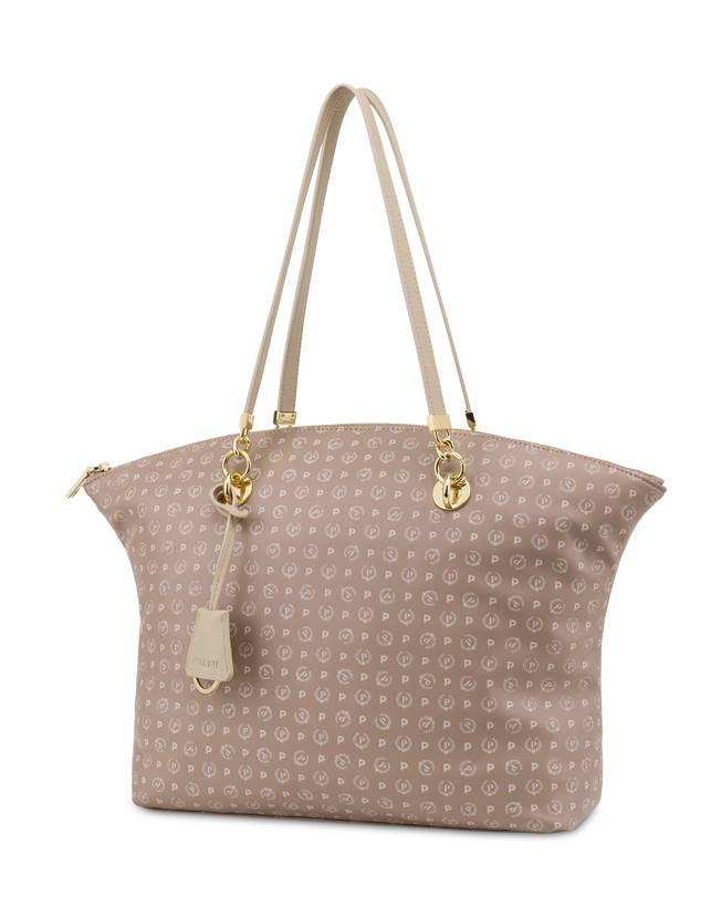 Pollini Tote Bag Heritage Soft Touch Beige/avorio Prezzo di fabbrica