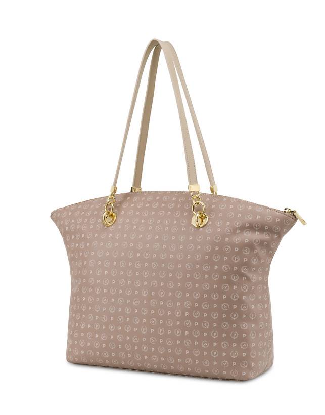 Pollini Tote Bag Heritage Soft Touch Beige/avorio Prezzo di fabbrica