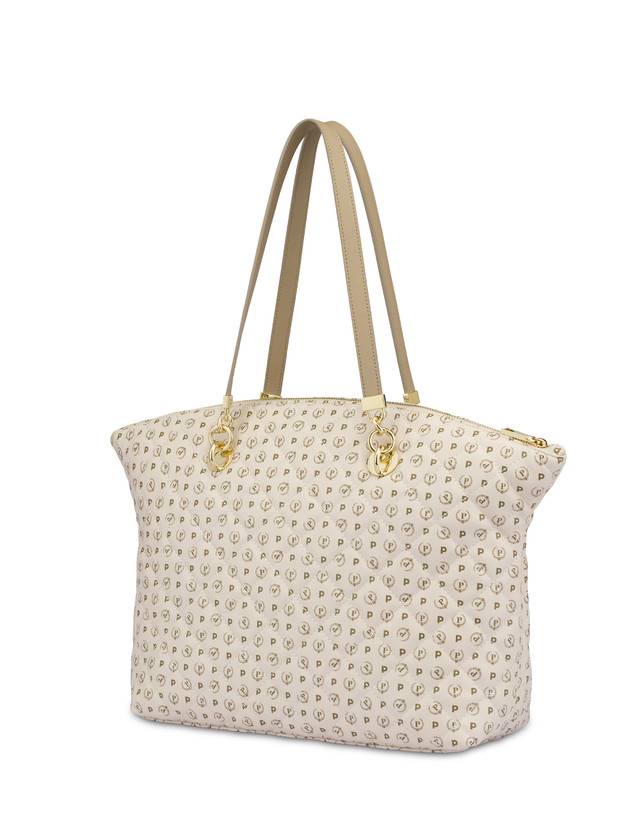 Pollini Tote Bag Heritage Matelassé Avorio/avorio Comprare a buon mercato