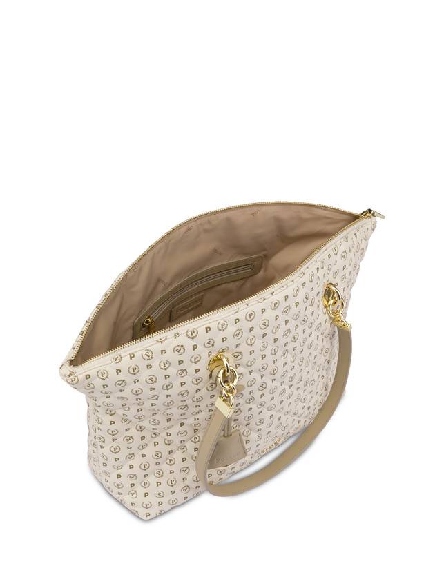 Pollini Tote Bag Heritage Matelassé Avorio/avorio Comprare a buon mercato
