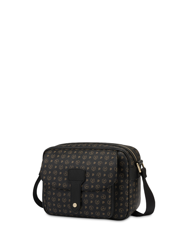 Pollini Borsa A Spalla Heritage Logo Classic Nero/nero Vendite stagionali