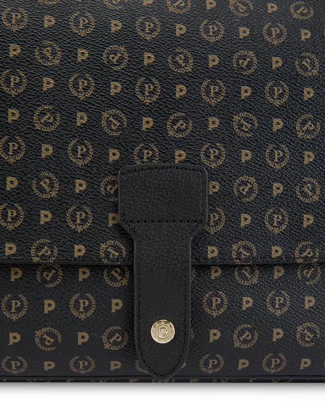 Pollini Borsa A Spalla Nero/nero Cyber Monday