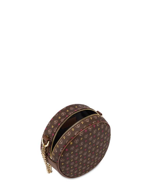 Pollini Round Bag Heritage Logo Classic Multicolor/marrone Offerta Giorno del Papà