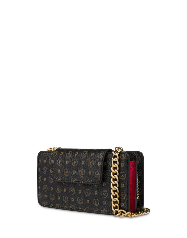 Pollini Clutch Porta Cellulare Heritage Nero/lacca Grandi sconti