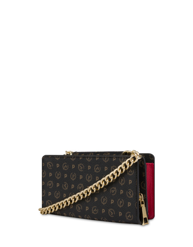 Pollini Clutch Porta Cellulare Heritage Nero/lacca Grandi sconti