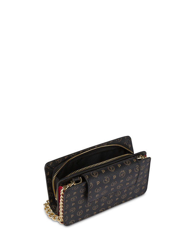 Pollini Clutch Porta Cellulare Heritage Nero/lacca Grandi sconti