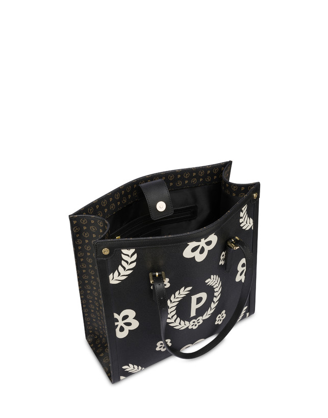 Pollini Tote Bag Day-si! Heritage Nero/nero/nero Liquidazione