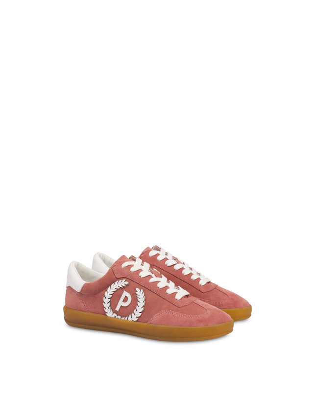 Pollini Sneakers In Crosta Venus Peonia/bianco Promozione temporanea