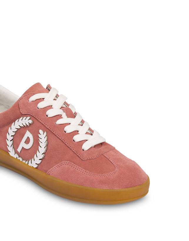 Pollini Sneakers In Crosta Venus Peonia/bianco Promozione temporanea