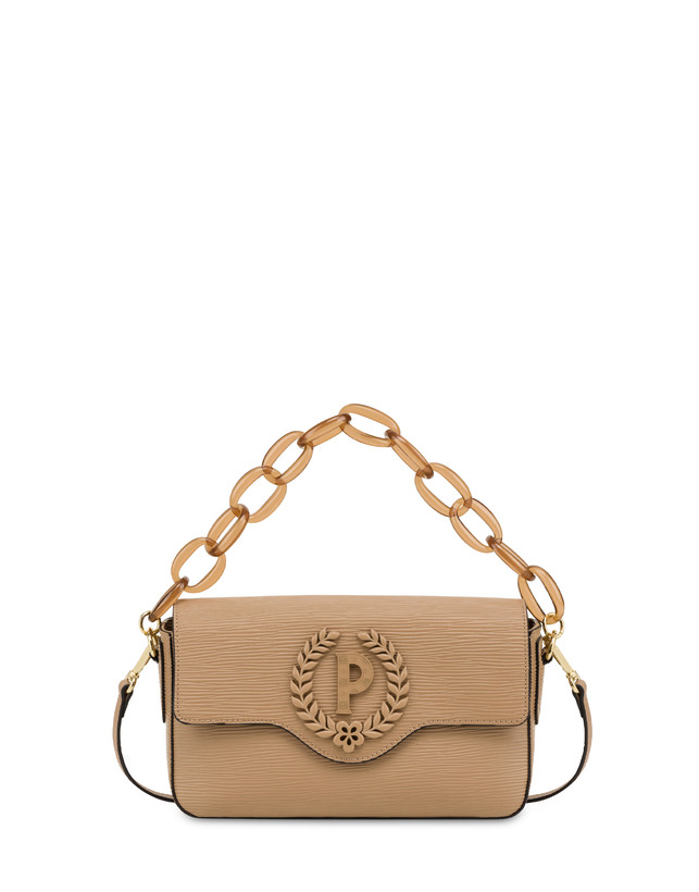 Pollini Candy Bag Con Maxi Catena Taupe Fino al 55% di sconto